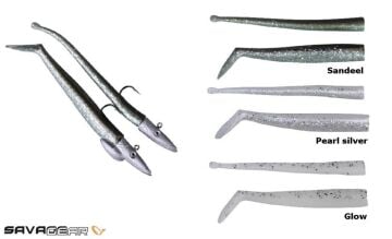 Savage Gear Mini Sandeel Kit 10ad 2 Kafa+8 Kuyruk Suni Yem