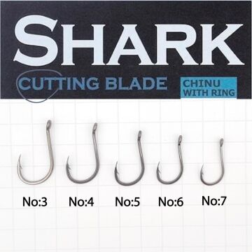 BKK Chinu-R Shark Çupra Mercan Sazan Olta İğnesi 7 10 Pcs