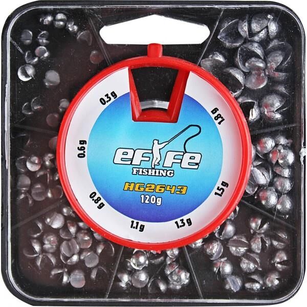 EFFE Kutu Kıstırma Kurşun 120g Yarma Olta Kurşunu