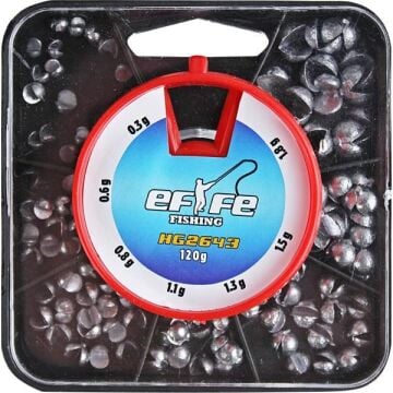 EFFE Kutu Kıstırma Kurşun 120g Yarma Olta Kurşunu