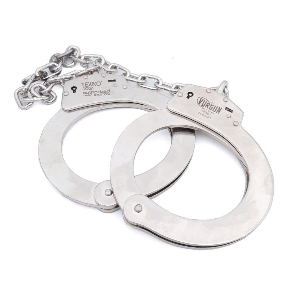 Vurgun Zincirli Çelik Polis Kelepçesi 3040 Ayak Model