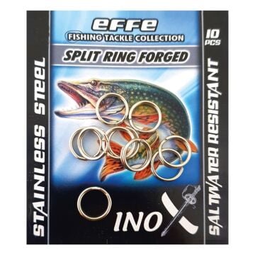 EFFE Split Ring Forged Paslanmaz Dövme Çelik Olta Halkası