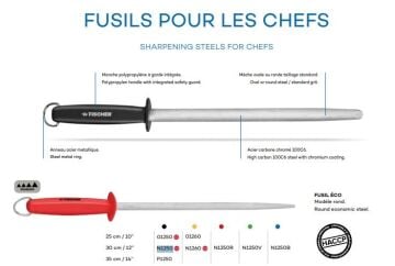 ​​Fischer N1250R 30cm Yuvarlak Masat Kırmızı 63HRC
