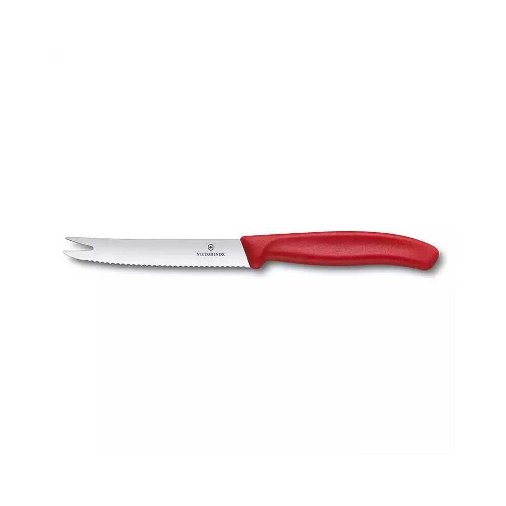 Victorinox 11cm Peynir Sosis Bıçağı Kırmızı 6.7861