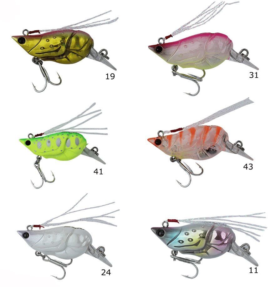 Kendo Shrimp-S Minnow 36F 3.6cm 3.3g Mini Karides Suni Yem