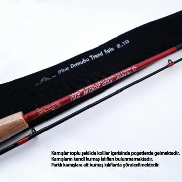 Remixon Red Zoom 240cm 10-35g 2P Spin Kamışı