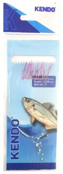 KENDO Kıyı İstavrit Çaparisi 15 İğneli 0,13/0,28mm Çapari No:11