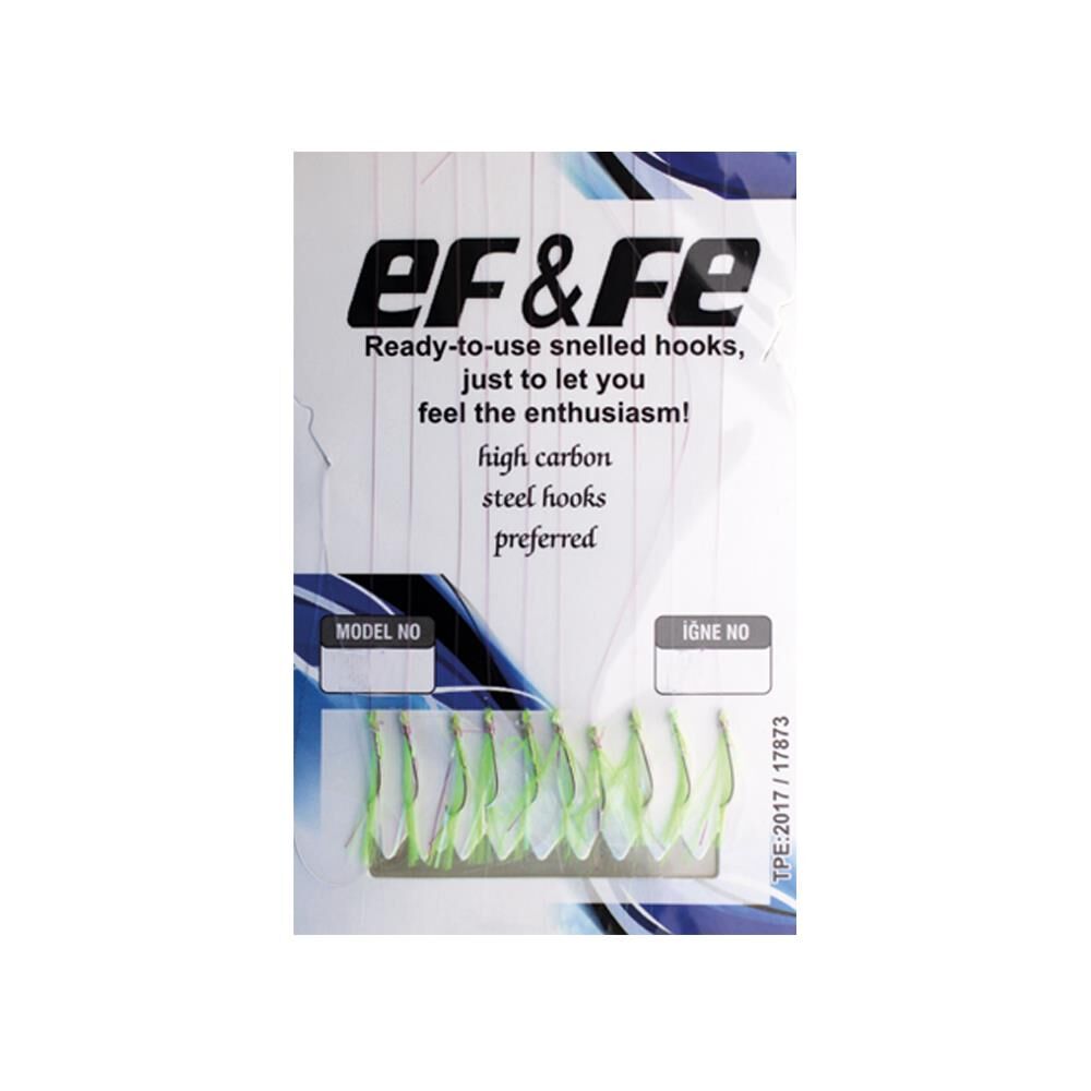 EFFE İstavrit Çaparisi 10 İğneli 0,15/0,25mm No:11 3ad. B1