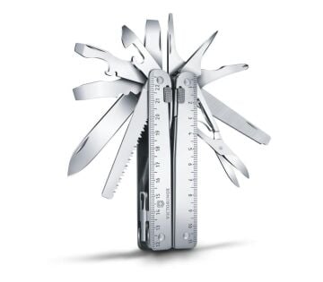 Victorinox SwissTool X Penseli Çakı 3.0327.L Deri Kılıflı