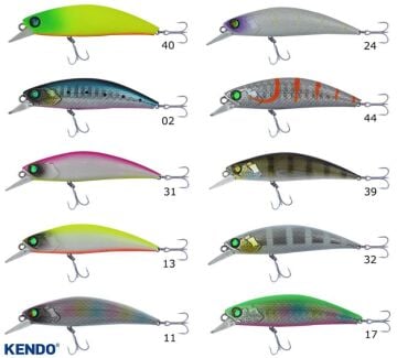 Kendo Zero Arise Minnow 70s 7cm 9g Sinking Suni Yem