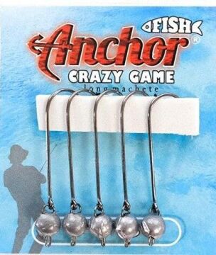 TAMSET Crazy Game Hareketli LRF Jig Head Uzun Saplı Yem Zokası