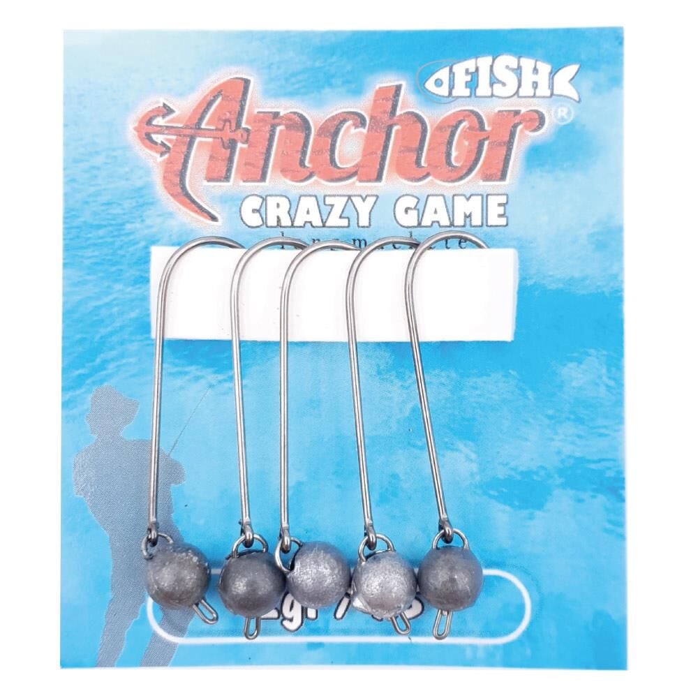 TAMSET Crazy Game Hareketli LRF Jig Head Uzun Saplı Yem Zokası 1g