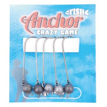 TAMSET Crazy Game Hareketli LRF Jig Head Uzun Saplı Yem Zokası 1g