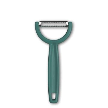 Victorinox 6.0963 YPSO Tırtıklı Çift Taraflı Soyacak Yeşil
