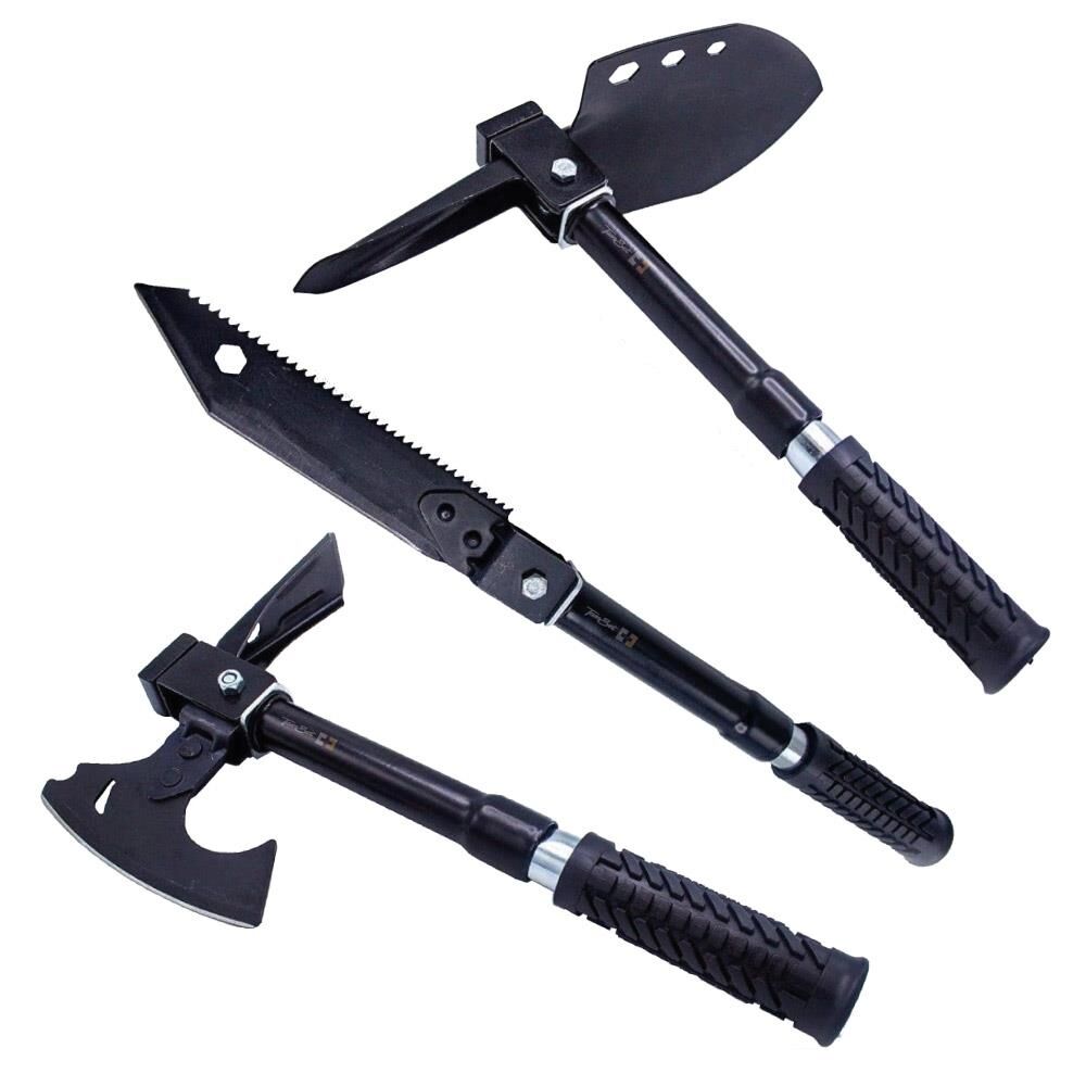 TAMSET M3 Portatif Kürek Balta Bıçak Testere Çekiç Çapa Kamp Seti