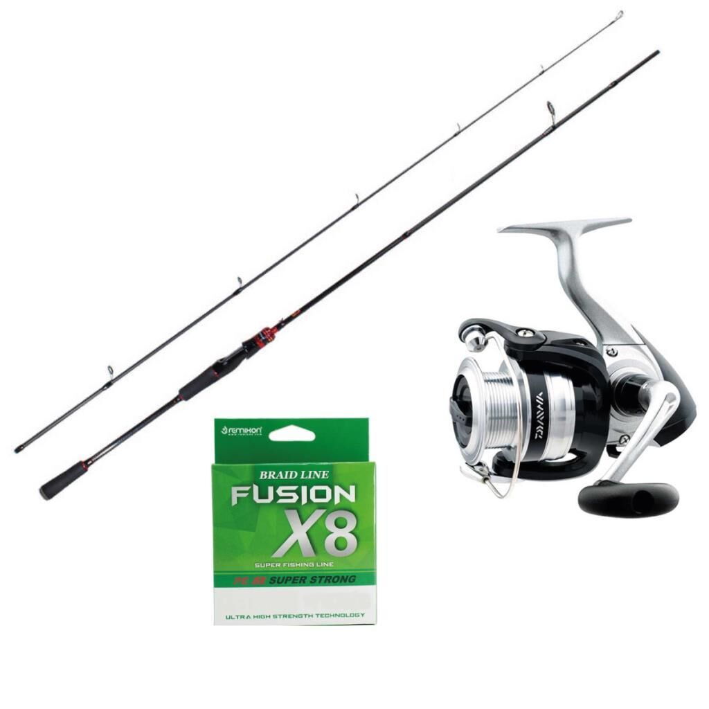 TAMSET Daiwa Strikeforce 2500 Luna II 210cm Spin Olta Takımı TS7