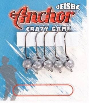 TAMSET Crazy Game Hareketli LRF Jig Head Silikon Yem Zokası 5g