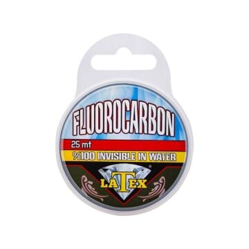 LATEX %100 Fluorocarbon 25m Leader Olta Misinası