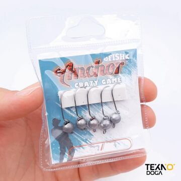 TAMSET Crazy Game Hareketli LRF Jig Head Silikon Yem Zokası 5g