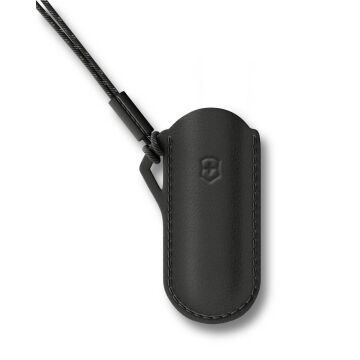Victorinox Deri Çakı Kılıfı 4.0670.3 Boyun Askılı Siyah