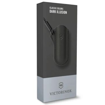 Victorinox Deri Çakı Kılıfı 4.0670.3 Boyun Askılı Siyah