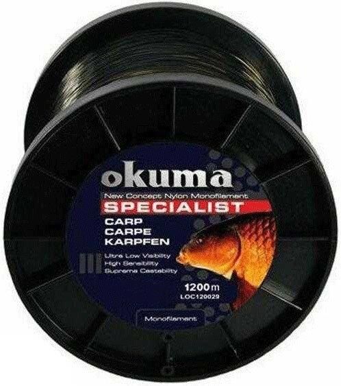 Okuma Carp 1200m 17 LBS 7.73kg 0.34mm Sazan Misinası