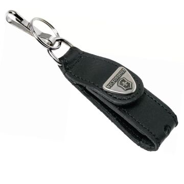 Victorinox Anahtarlıklı Deri Çakı Kılıfı 4.0515 Siyah