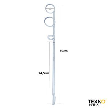 TAMSET V2 50cm Metal Kamış Dayama Ayağı Kum Dikeni