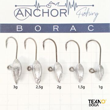 TAMSET Anchor Borac LRF Jig Head Silikon Yem Zokası 5ad