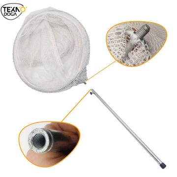 TAMSET 40x60 Teleskobik Balık Avı Kepçesi Metal Vidalı Sap