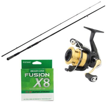 TAMSET Daiwa RS2500 RX Lure Game 210cm 5-14g Spin Olta Seti TS8