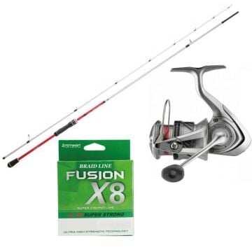 TAMSET Crossfire 2500XH Spitfire RF 244cm Spin Olta Takımı TS9
