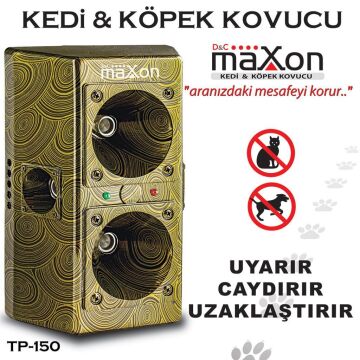 TEKNOPEST MAXON TP-150 Ultrasonik Köpek Kedi Kovucu Cihaz