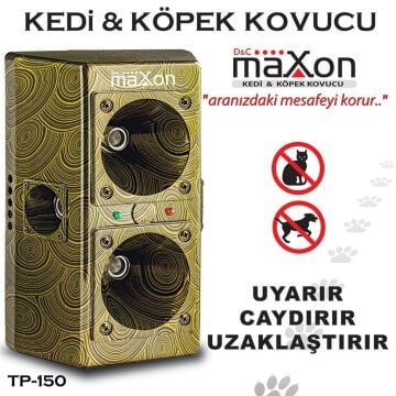 TEKNOPEST MAXON TP-150 Ultrasonik Köpek Kedi Kovucu Cihaz