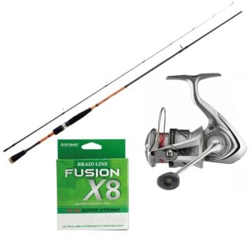 TAMSET Crossfire 2000XH New Spin 218cm 2-8g LRF Olta Seti TL1