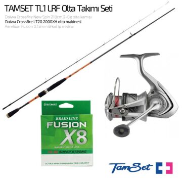 TAMSET Crossfire 2000XH New Spin 218cm 2-8g LRF Olta Seti TL1