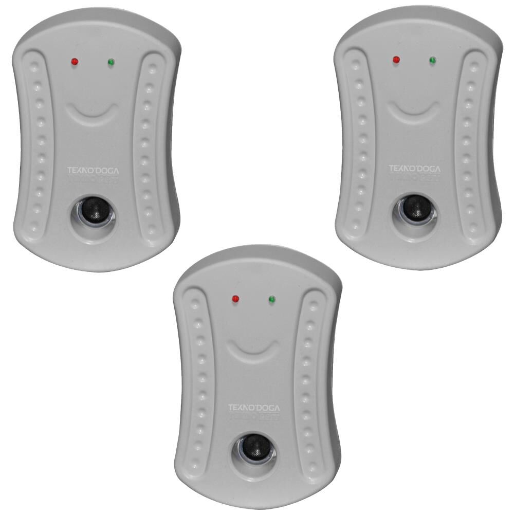 TEKNOPEST TP-70 Ultrasonik Fare Haşere Kovucu 3'lü Set