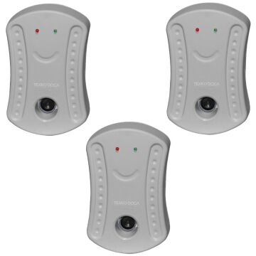 TEKNOPEST TP-70 Ultrasonik Fare Haşere Kovucu 3'lü Set