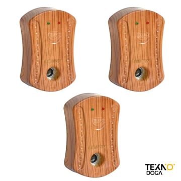 TEKNOPEST TP-70 Plus Ultrasonik Fare Haşere Kovucu 3'lü Set