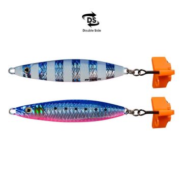 EFFE Psycho Sprat Jig Suni Yem Blue Pink Glow Zebra HG1863