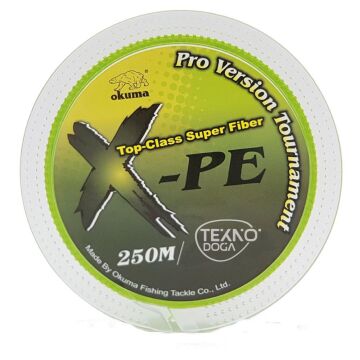 Okuma X-PE Pro 250m Turnuva 8X İp Misina