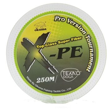 Okuma X-PE Pro 250m Turnuva 8X İp Misina