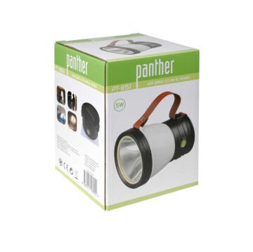 Panther Led El Feneri USB Şarjlı Fener Kamp Lambası PT-8151