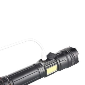 PANTHER Led El Feneri PT-4070 1000 Lümen USB Şarjlı Fener