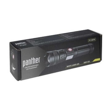 PANTHER Led El Feneri PT-4070 1000 Lümen USB Şarjlı Fener