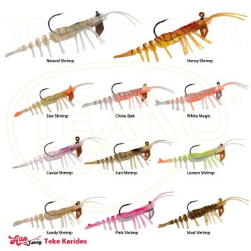 HanFish Teke 7.5cm 7g Caridina Silikon Karides Yem