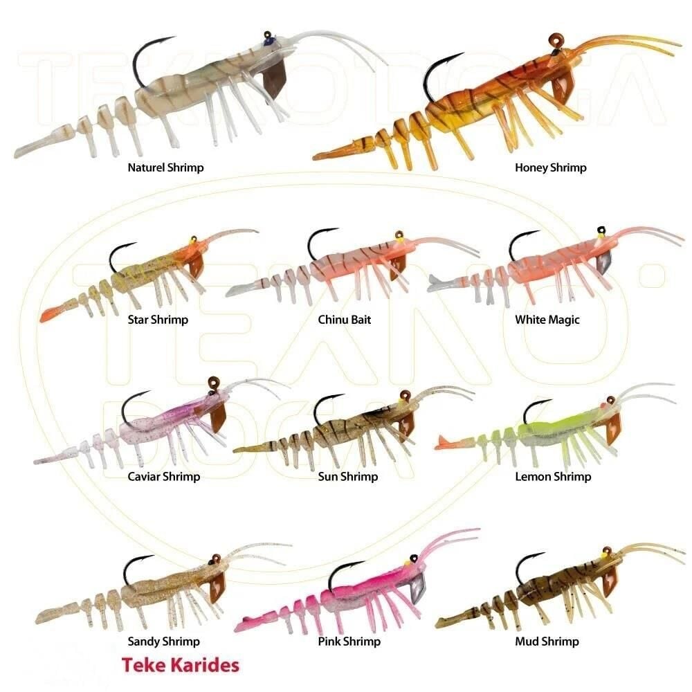 HanFish Teke 7.5cm 7g Caridina Silikon Karides Yem Caviar Shrimp