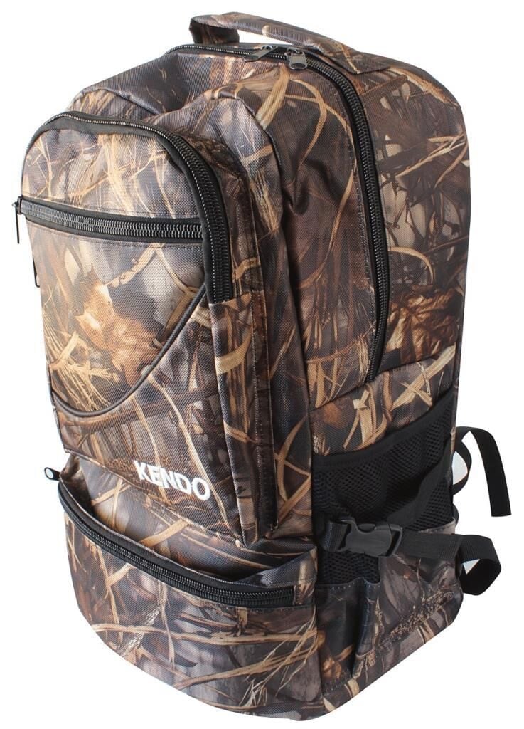 Kendo Balıkçı Sırt Çantası Kamuflaj Desenli