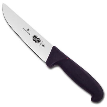 Victorinox Fibrox 16cm Kasap Kelle Bıçağı 5.5203.16 Siyah