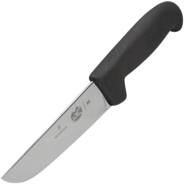 Victorinox Fibrox 16cm Kasap Kelle Bıçağı 5.5203.16 Siyah